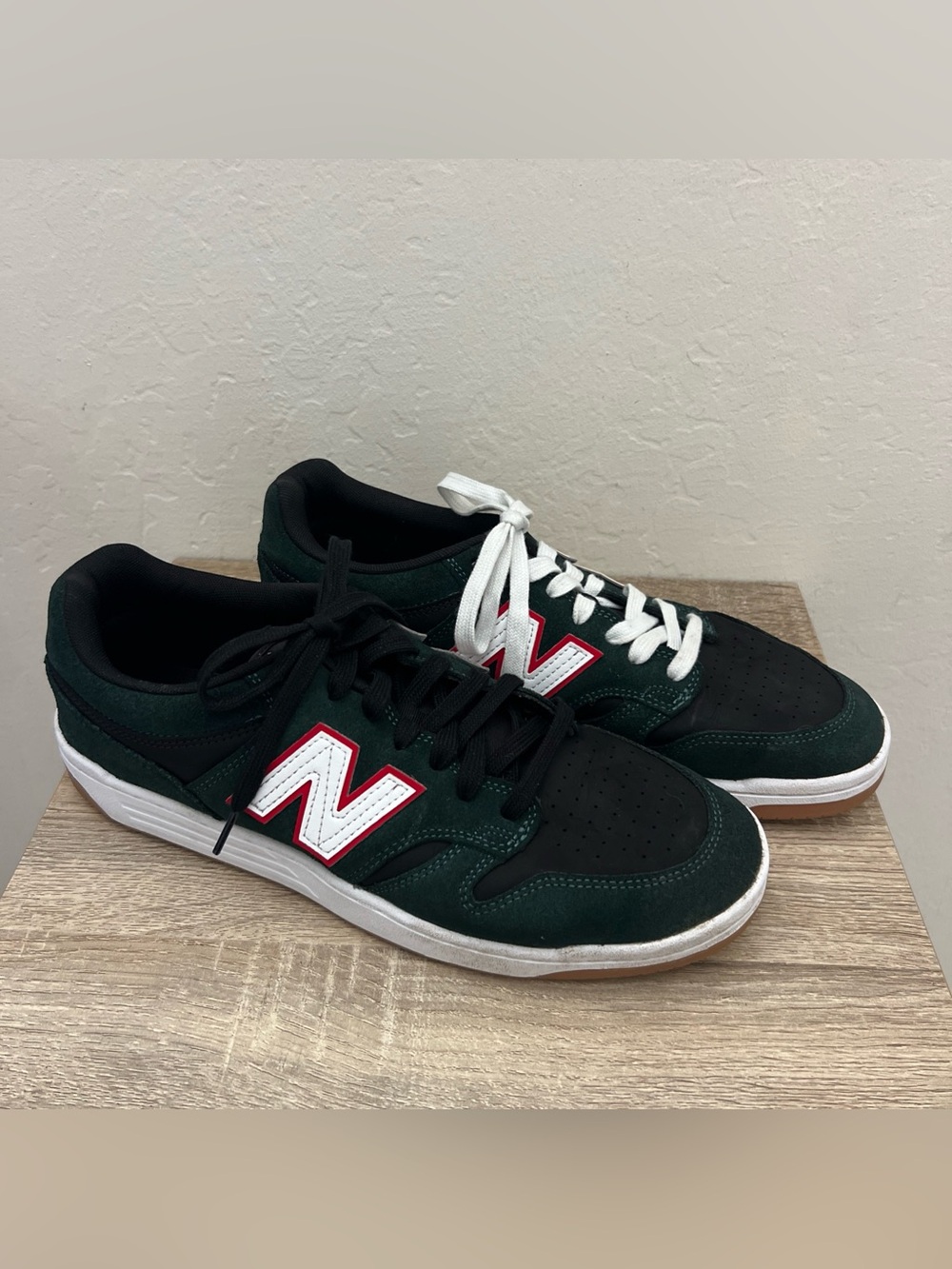 New Balance Numeric 480 Jamie Foy Forest Green/Black Mens 13 Sneaker Shoe